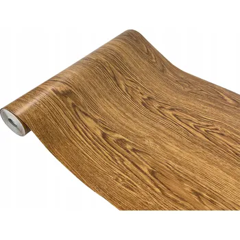 Tapeta Fólie na stůl Stolní skříňky na metry Nábytková dýha Dřevopodobná DUB TMAVÝ