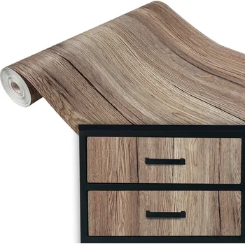 Tapeta Fólie Samolepicí Nábytková Fólie Imitace Dřeva DUB SONOMA SANREMO 90x50 cm