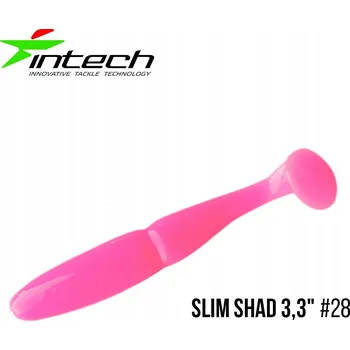 Nástraha měkká Intech Slim Shad 3,3" #28 7ks