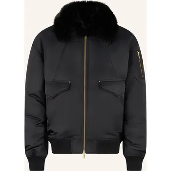 Moose Knuckles Pánská Bunda S Umělou Kožešinou, černá, 50