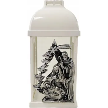 Svíčka Hřbitovní Svíčka Fermo malá bílá vánoční