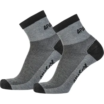 Pánské ponožky APASOX OLYMPUS 2 páry šedá 50-51