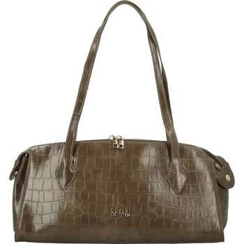 Kabelka Módní dámská kabelka na rameno Coveri Saimi, taupe