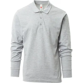 pracovní tričko Pánská polokošile Payper VERONA Barva: Melánžová Šedá, Velikost: M