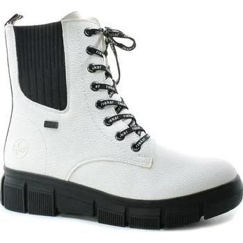 Dámská zimní obuv RIEKER X3414-80 white, dámská kotníková obuv vel.41