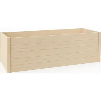 Vyvýšený záhon Ráj dřeva Jacer Zahradní vyvýšený záhon L 200 x 80 x 80 Dřevěné vyvýšený záhon Zahrada