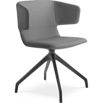 Jednací židle LD seating | Designové křeslo FLEXI P FP,F90-BL