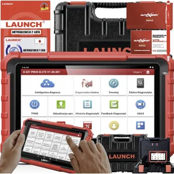 Autodiagnostika LAUNCH X431 PRO ELITE DIAGNOSKOP OBD2 KÓDOVÁNÍ POLŠTINA ONLINE