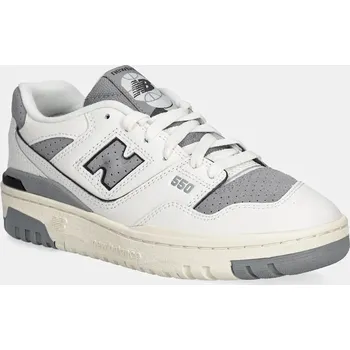 Pánské tenisky Kožené tenisky New Balance 550, 39, šedá, 90X