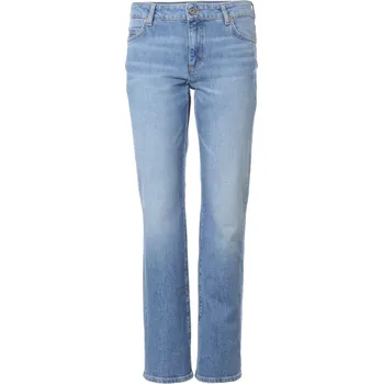 Dámské džíny Mustang Style Crosby Relaxed Straight Džíny Středně Modré 32/30