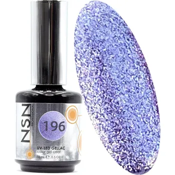 Lak na nehty NSN Professional UV/LED Gellac - 196