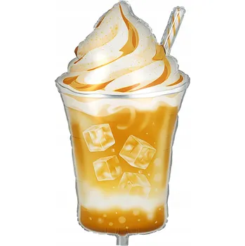 Balónek Fóliový balónek – Dezertní nápoj se šlehačkou 51 x 81 cm