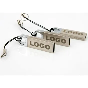 USB flash disk Metalový flash disk 32 GB stříbrný