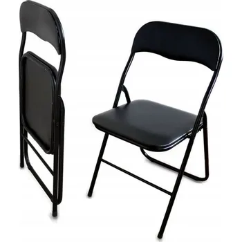 Zahradní židle Aurora kovová černá