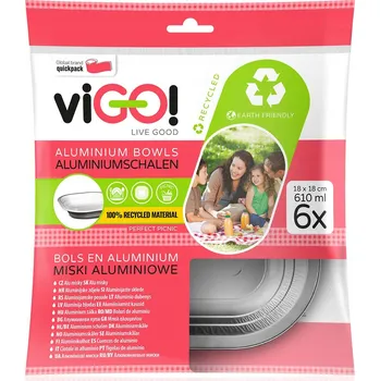 Miska servírovací 18x18x3,4cm Al (6ks)