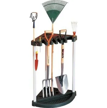 Rohový stojan na zahradní nářadí CORNER TOOL RACK