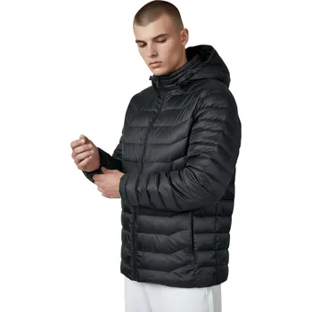 Huisheng pánská nadměrná zimní bunda VĚROSLAV Černá, 6XL