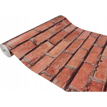 Tapeta Samolepicí Fólie Nábytková Dekorační Vzor CIHLA Samolepka 90x50cm