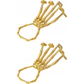 Náramek Náramek na Halloween ruka kostlivce 2 Ks