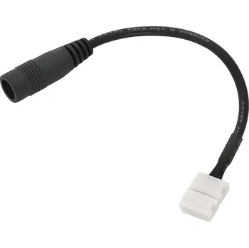 LED páska Konektor pro LED pásky špatný, 8 mm kabel gn, DC