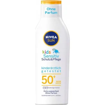 Přípravek na opalování NIVEA SUN Opalovací balzám pro děti Sensitive Protect SPF50+ 200 Ml