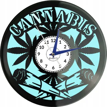 Hodiny LOS ANGELES MĚSTO ANDĚLŮ L.A. USA KALIFORNIE FLUORESCENČNÍ NÁSTĚNNÉ HODINY