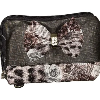 Mobilní telefon Dámský obal na telefon s mašlí Varianta: hnědý Nové zboží