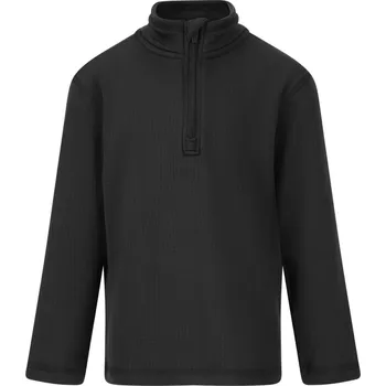 Chlapecká mikina Dětská mikina ZigZag Irwin ½ Zip Midlayer velikost 164 black