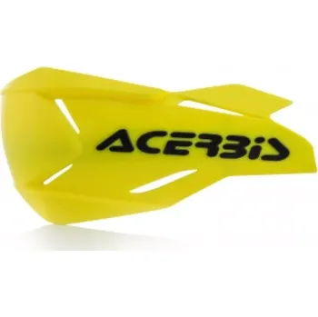 Chránič ruky pro motocykl ACERBIS náhradní plast k chráničům páček X-FACTORY bez montážního kitu žlutá
