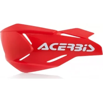 Motocyklový chránič ACERBIS náhradní plast k chráničům páček X-FACTORY bez montážního kitu červená/bílá