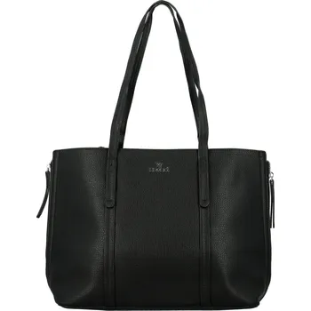 Kabelka Módní dámská koženková kabelka na rameno Belle, černá