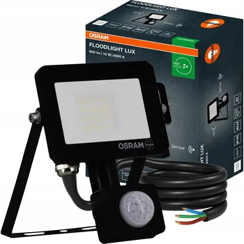 LED Reflektor Halogen 10W 4000K 900lm IP65 s Pohybovým Čidlem OSRAM