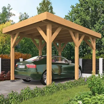 Přístřešek na auto Tuindeco Garážové stání Sloten 500x350 cm