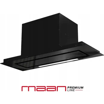 Digestoř Vestavná digestoř pod skříňku 80 cm černá skleněná Tetyda 2 80 Plus Gest