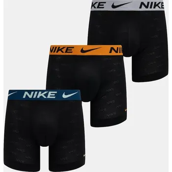Boxerky Nike 3-pack pánské, modrá barva 000PKE1225 99X, vel. L