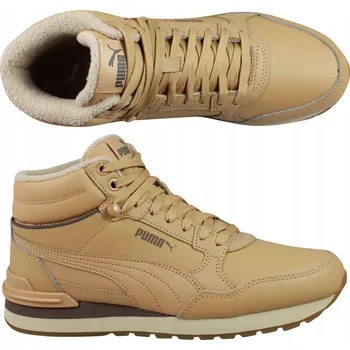 Dámská zimní obuv Pánské zimní boty Puma šněrovací Karamel ST RUNNER V4 MID 40289305 # 37