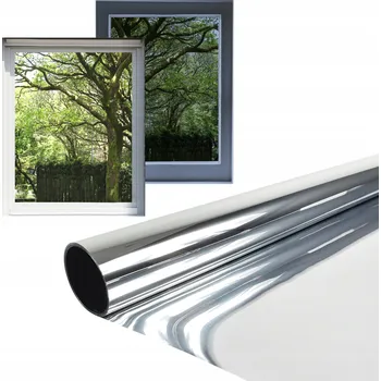 Zrcadlo Fólie Okenní protisluneční Zrcadlo Benátské Venkovní Šířka 60 cm