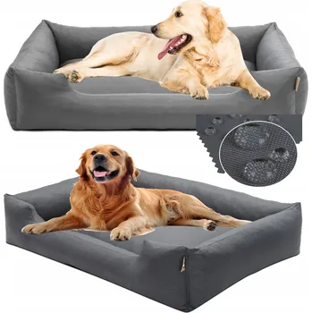 Pelíšek pro psa Pupil Komfort pelíšek pro psa šedá 100 cm x 75 cm