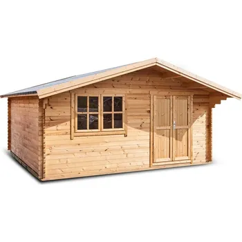 Zahradní domek Jeremi 25m2 500x500cm 35mm s podlahou