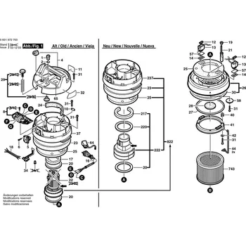 listové pero GAS12-50 vysavače originál_č.57