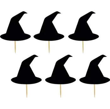 Obraz TOPPER NA DORT A MUFFINY HALLOWEEN DUCHOVÉ DÝNĚ KOČKA SET TOPPERY 6ks #16