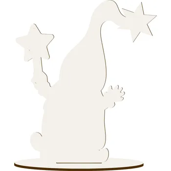 Vánoční dekorace Skrzat Elf Świąteczny Dekorace Ozdoba na Stromeček BÍLÁ Figurka pro Děti