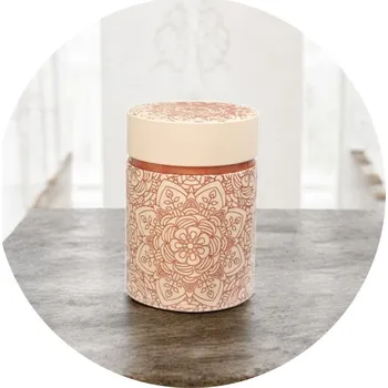 Dóza na potraviny Nerezová dóza na čaj Mandala Powder