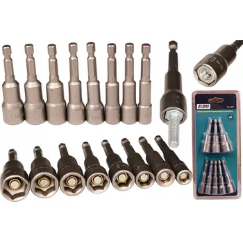 Šroubovák Magnetické nástavce na šroubovák 1/4 8ks CrV Farys