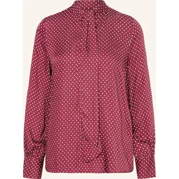 Dámská halenka Emily Van Den Bergh Dámská Halenka S Vázačkou, tmavě červená...