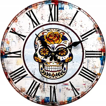 Hodiny Nástěnné hodiny GIGANT vícebarevné 34 cm