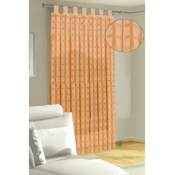 Záclona Hotová záclona 140x250 Eurofirany 158 oranžová