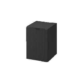 Koupelnový nábytek Cersanit Tirso skříňka spodní přídavná 40 s dvířky černá S1017-008