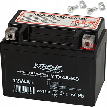 Trakční baterie Akumulátor motocyklový 12V 4Ah XTREME