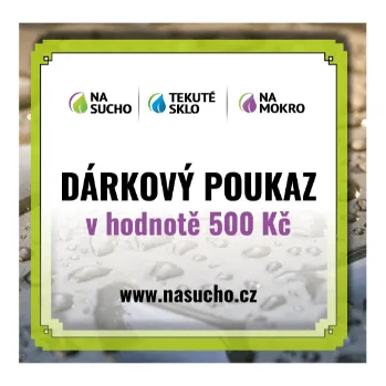 Dárkový potravinový koš Dárkový poukaz NaSucho 500 Kč